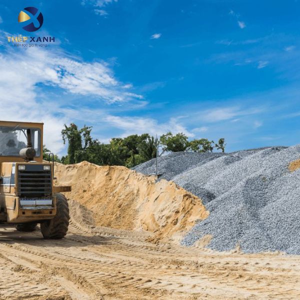 Vật liệu xây dựng đá cát sỏi