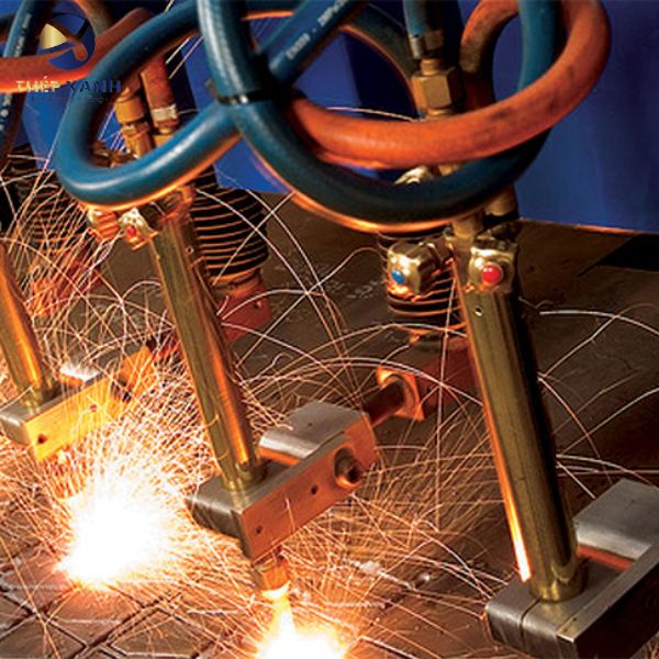 phương pháp gia công sắt thép máy OXY- GAS CNC